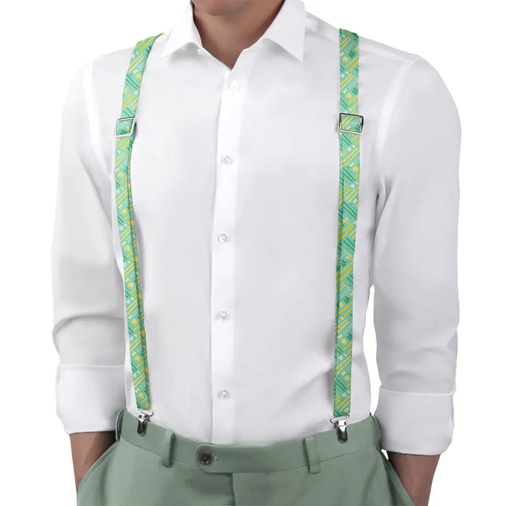 Fresh Pow Theme Suspenders