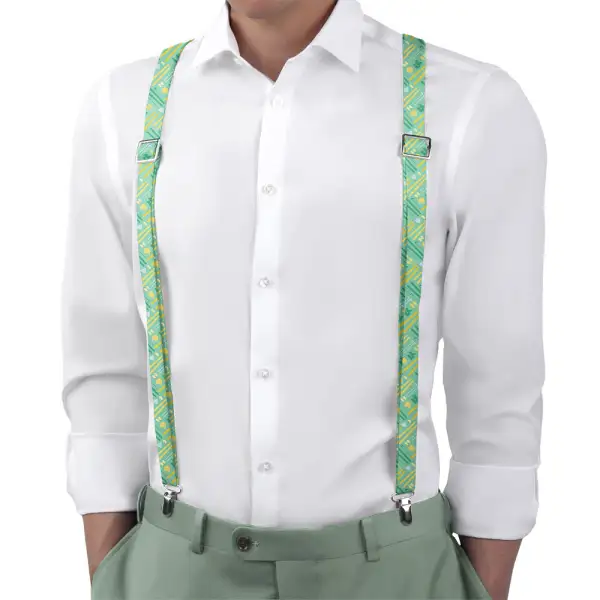 Fresh Pow Theme Suspenders