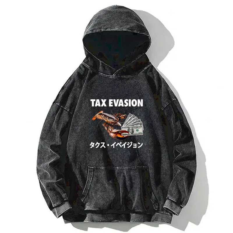 Funny Washed Hoodie