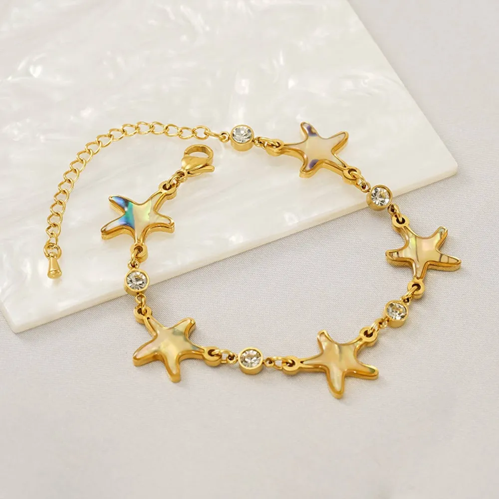 Shell Charm Bracelet