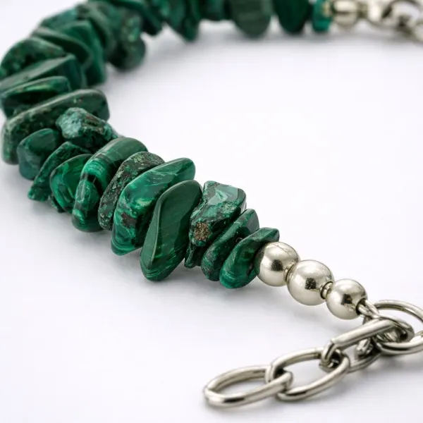 Gemstone Crystal Gemstone-Chip Bracelet