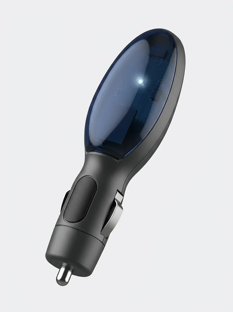 Automotive Fuel Saver Accessory with Blue LED Light