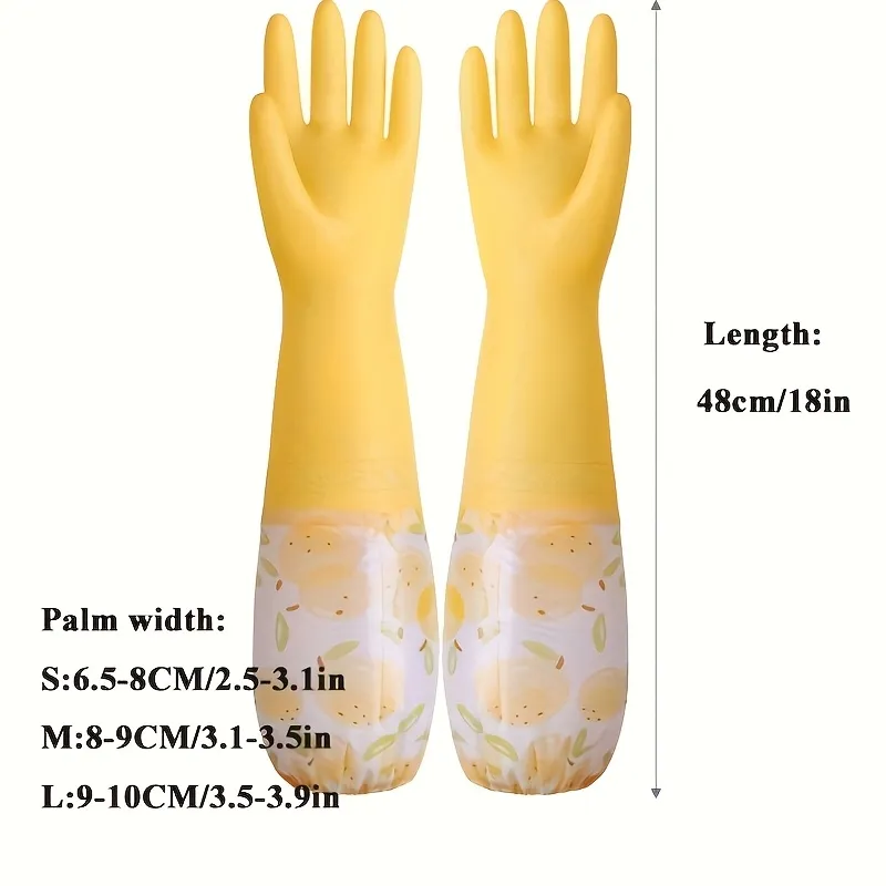 Long Sleeve Dishwashing Gloves