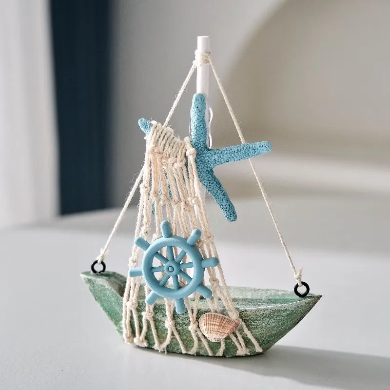 Coastal Themed Boat Decor