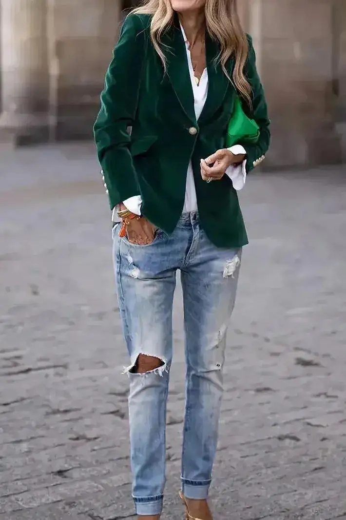 Tailored Relaxed Blazer
