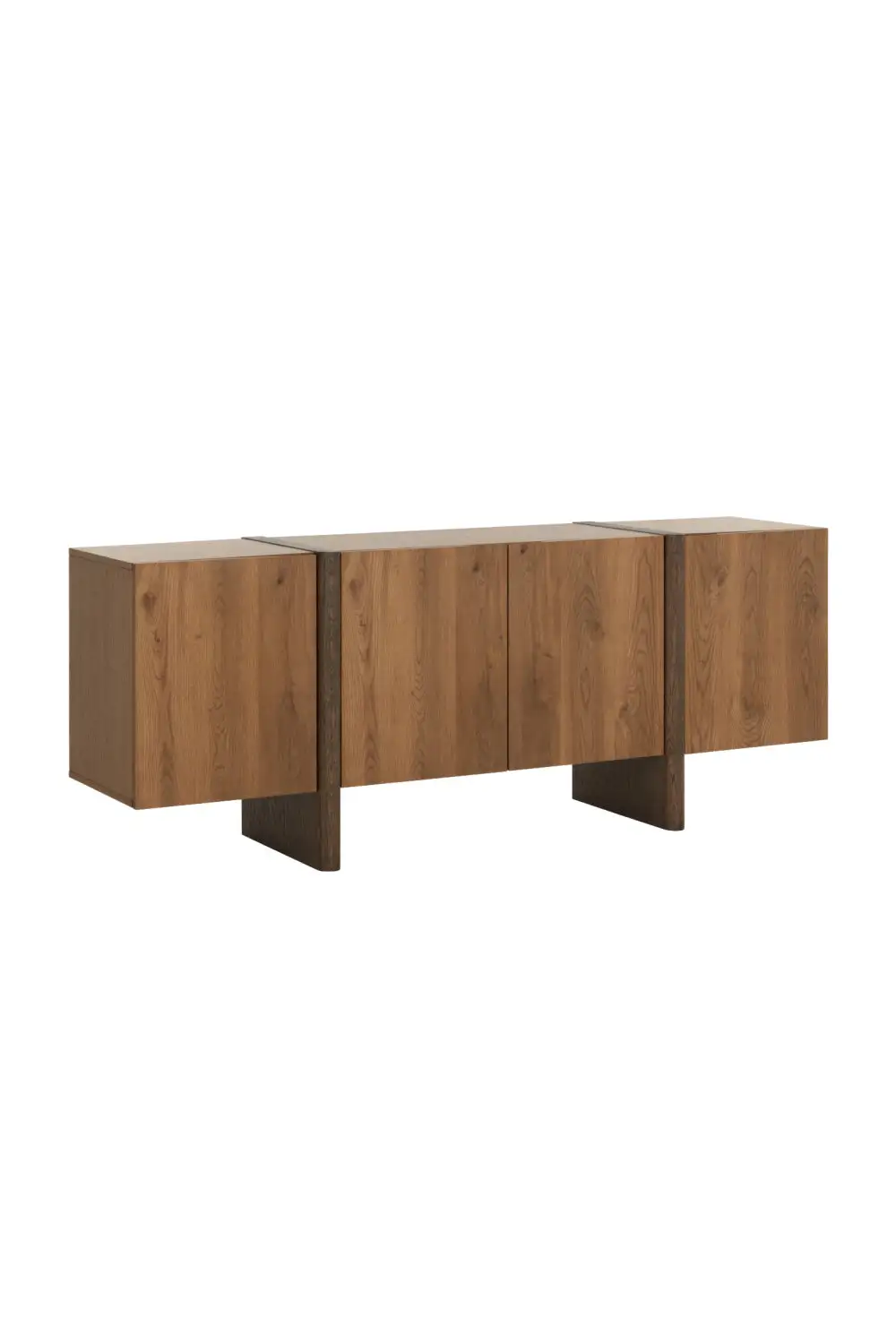 Wooden Two-Door Sideboard