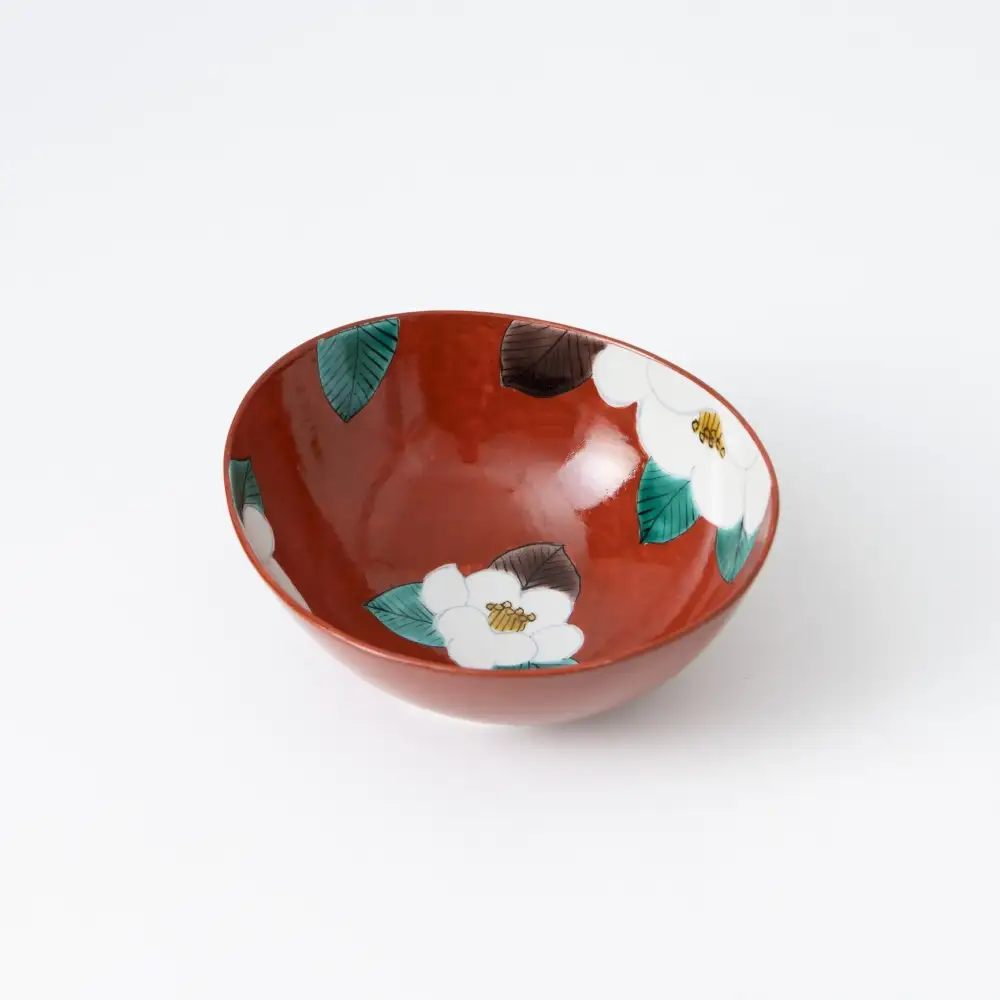 Camellia Oval Serving Bowl