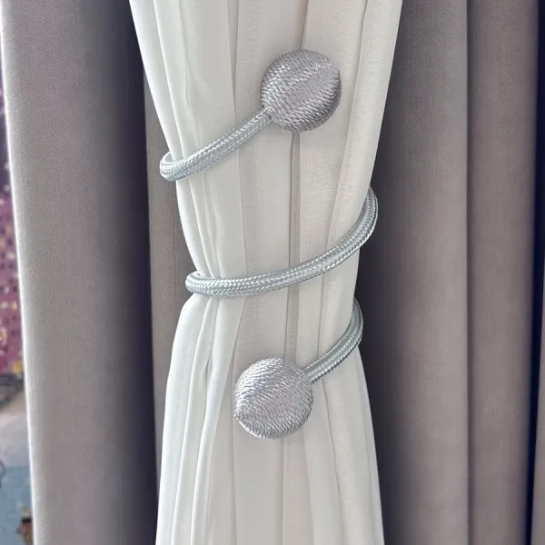 2 Pcs Minimalist Curtain Tiebacks