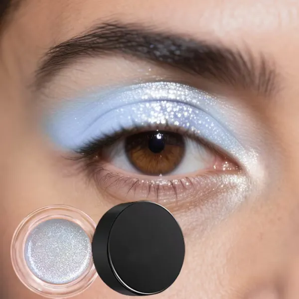 Shimmery Cool-Tone Eyeshadow Cream