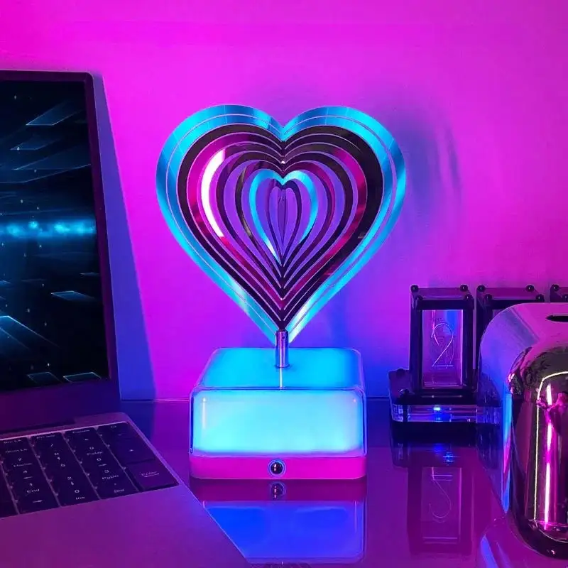 Metal Round Decorative Table Lamp