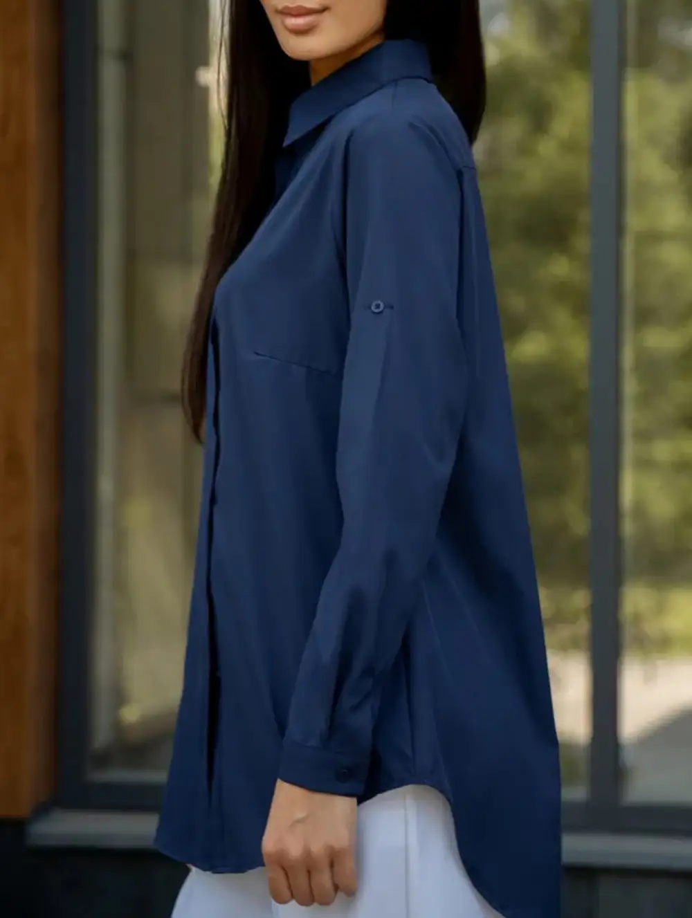 Polo Button Knit Cardigan