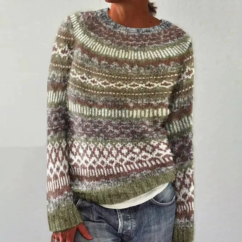 Winter Textured Style Sweater