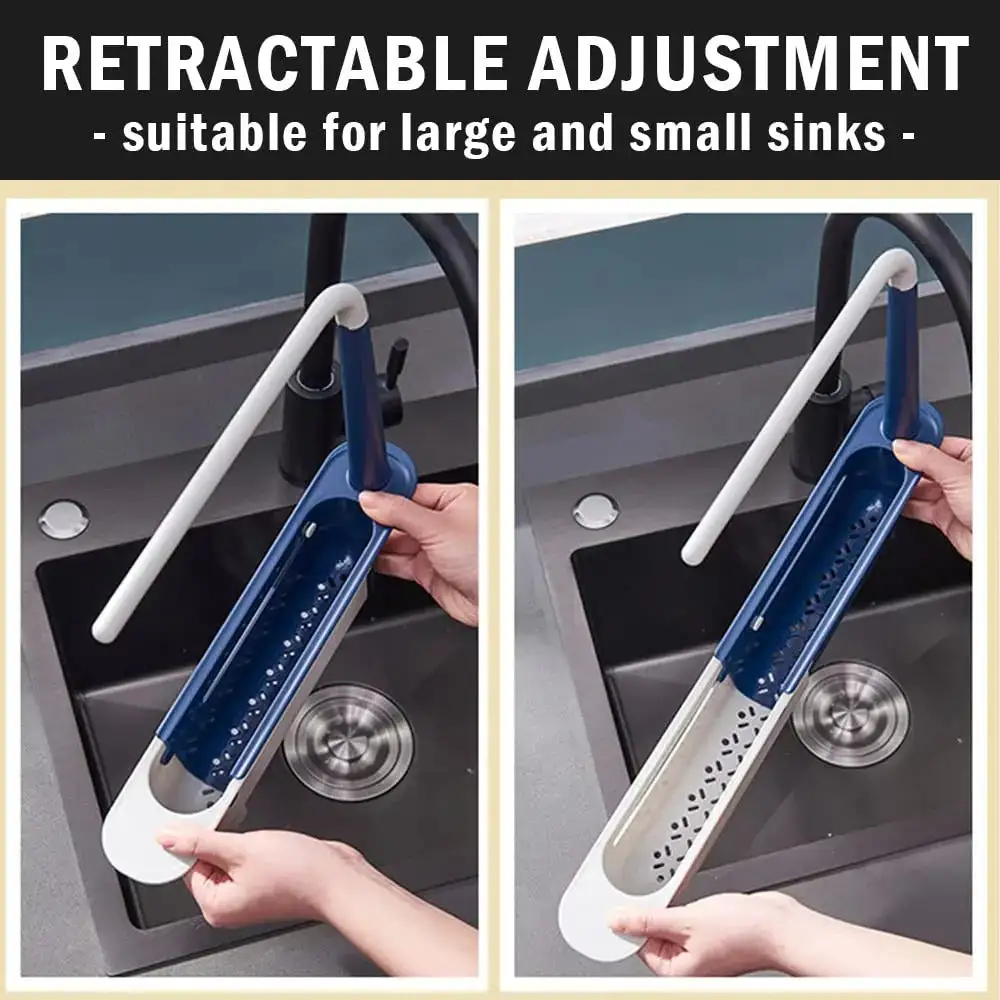 Adjustable Sink Organizer Rack
