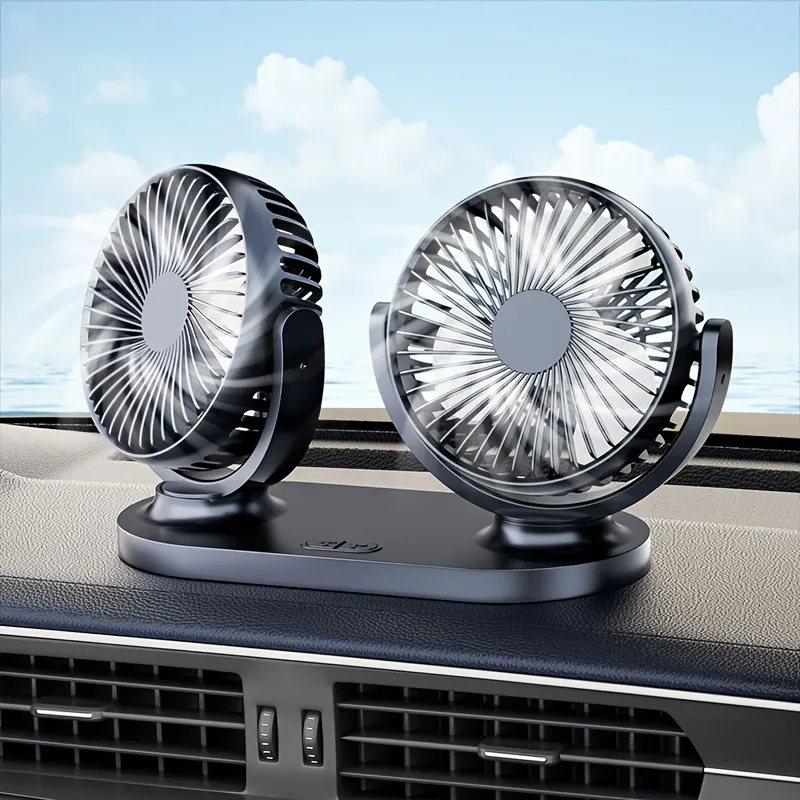Adjustable Dual Car Fan