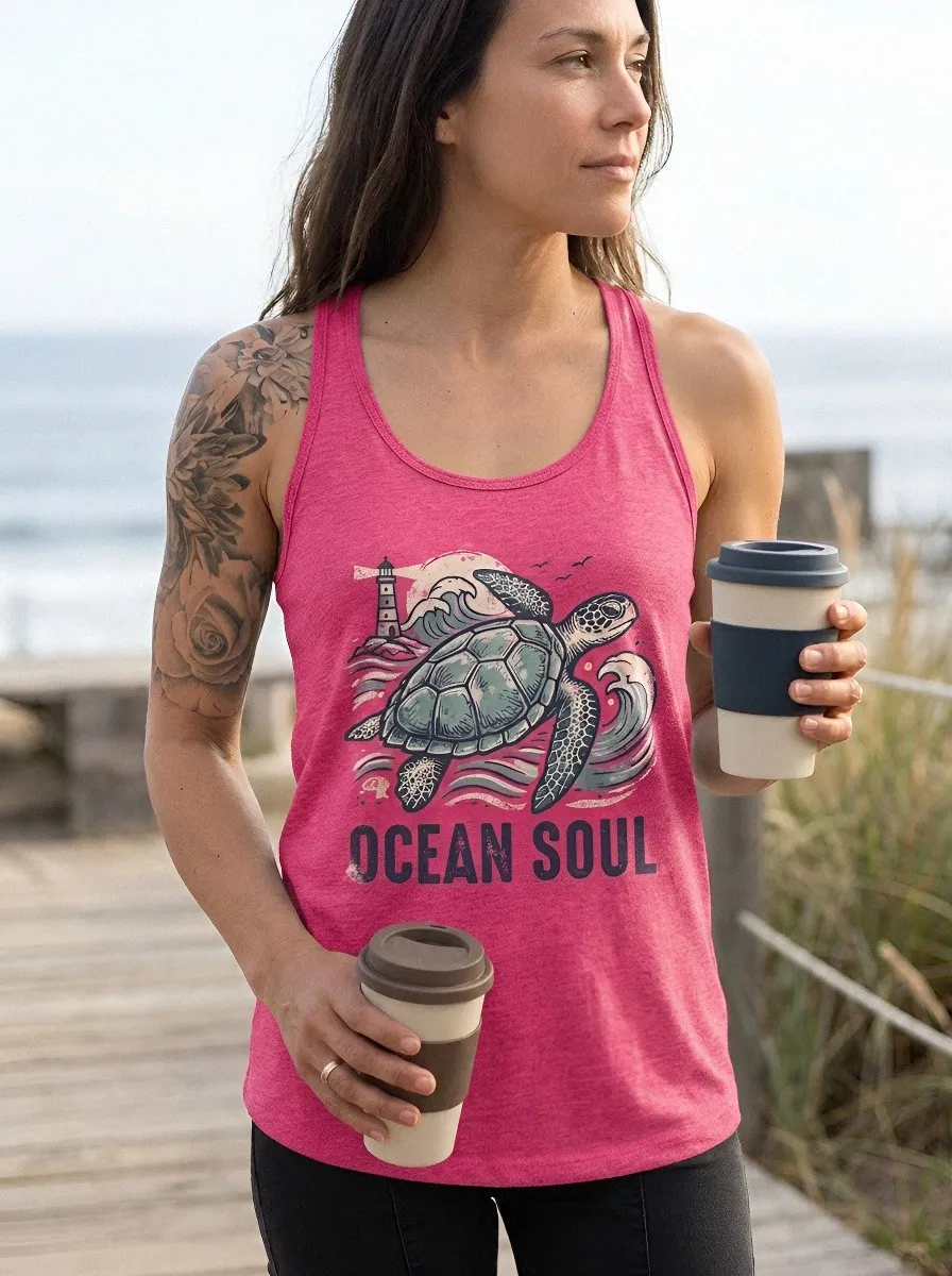 Ocean Lover Sea Tank Top Everyday