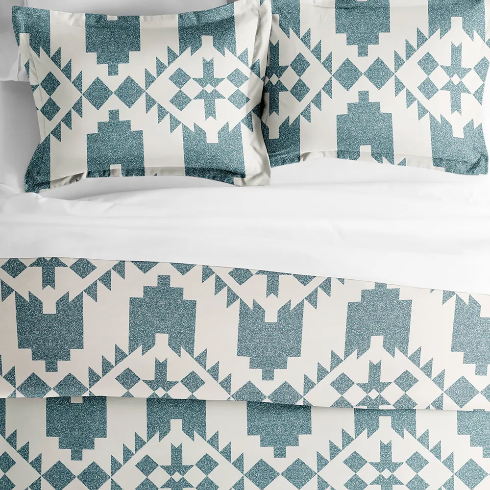 Diamond Pattern Duvet Cover Set