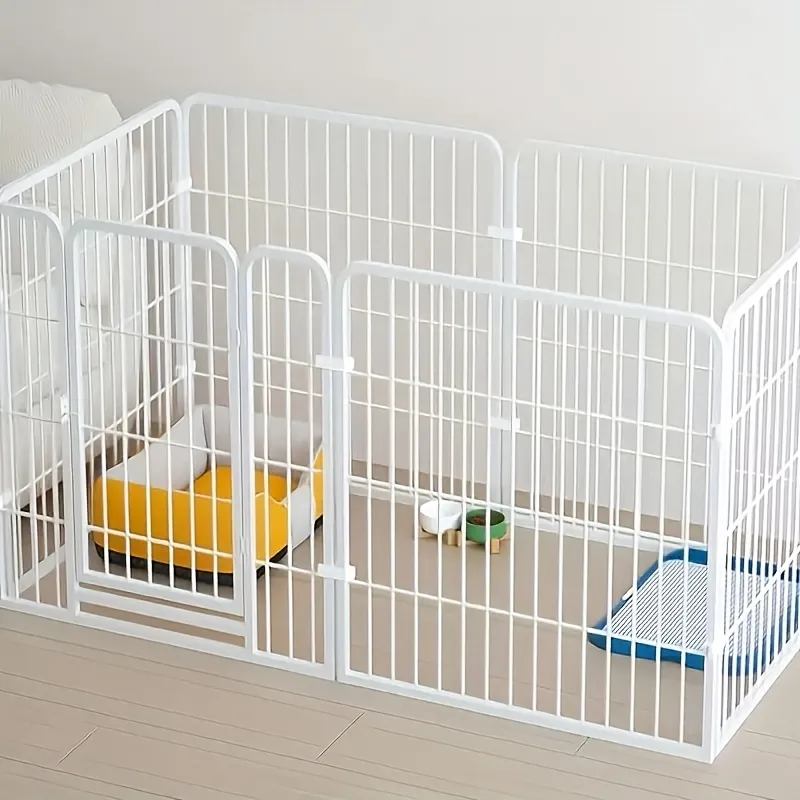 Durable Divided Dog Cage for Multi-Function Use, Pet Essential for Dog Space Management