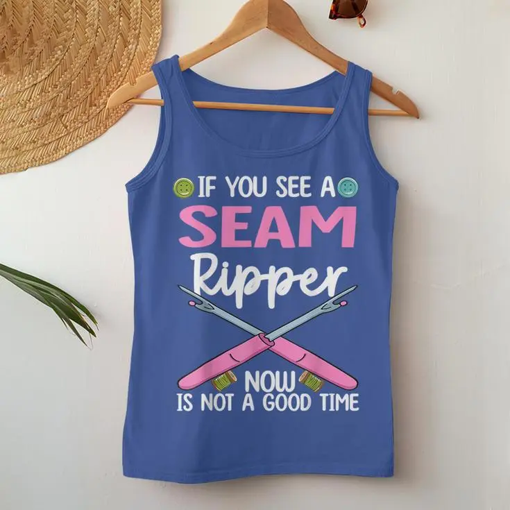 Quilting For Quilter Seamstress Fabric Sewing Women Tank Top