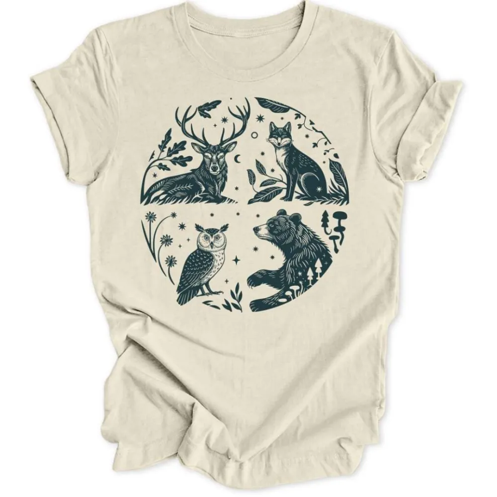 Wildlife Circle Unisex T-Shirt