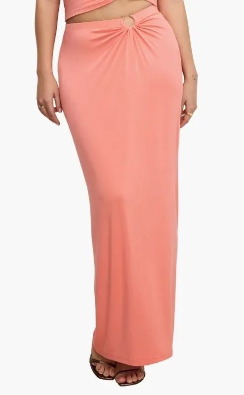 Polished Jersey Skirt