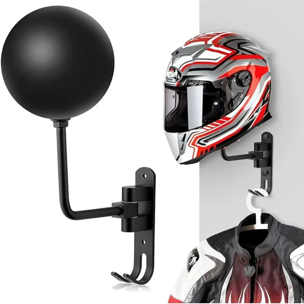 Wall Mounted Helmet Rack