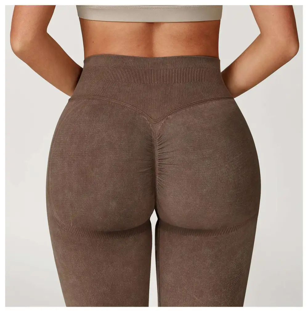 Stonewashed Active Leggings