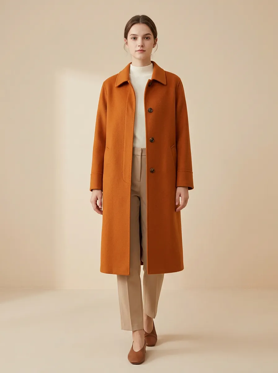 Utility Wool-Blend Outerwear Coat