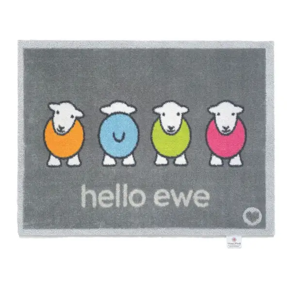 Hello Ewe Door Mat