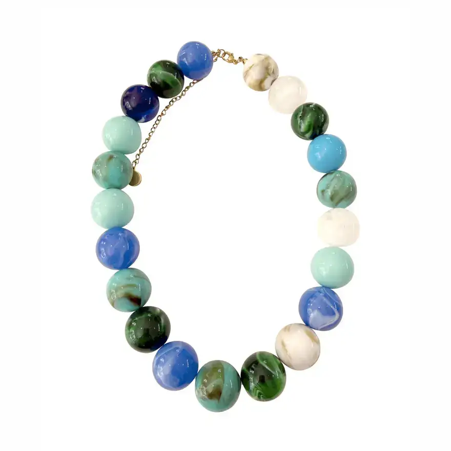 Minimal Accent Statement Necklace