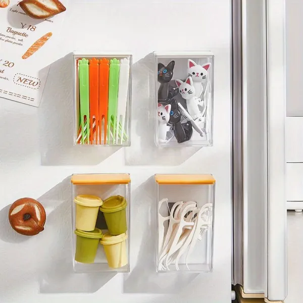 Fridge Magnet Organizer Box