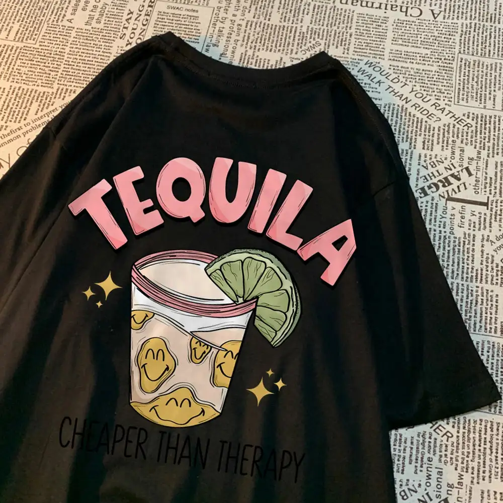 Tequila Graphic Cotton T-Shirt