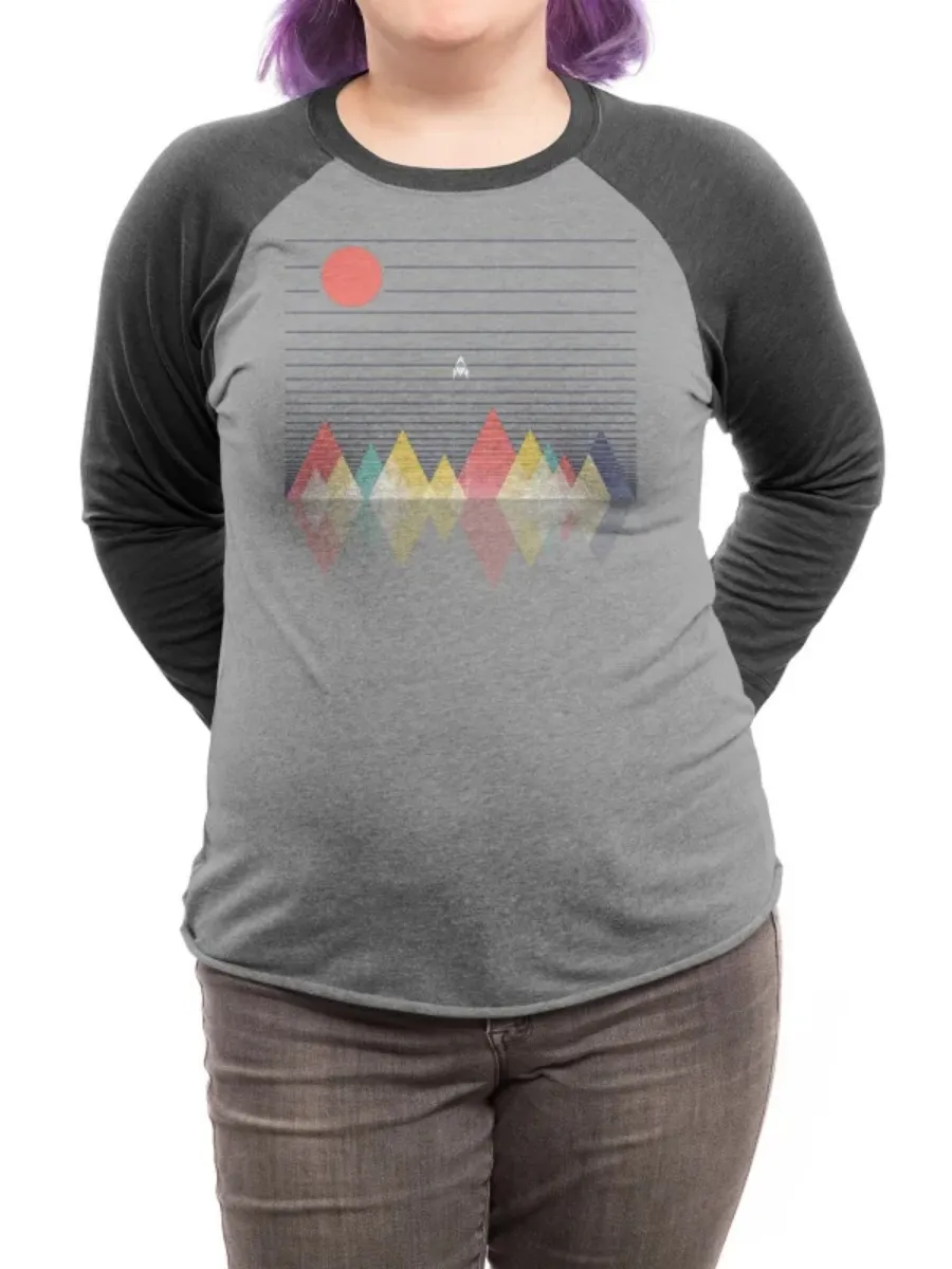 Colorful Mountain Reflection T-Shirt