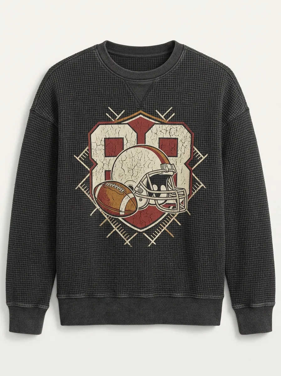 Men's Classic Football Long Sleeve T-Shirt