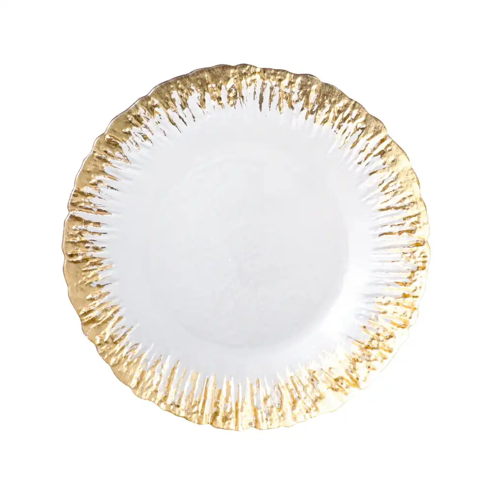 Shine Glass Plate for Everyday Dining