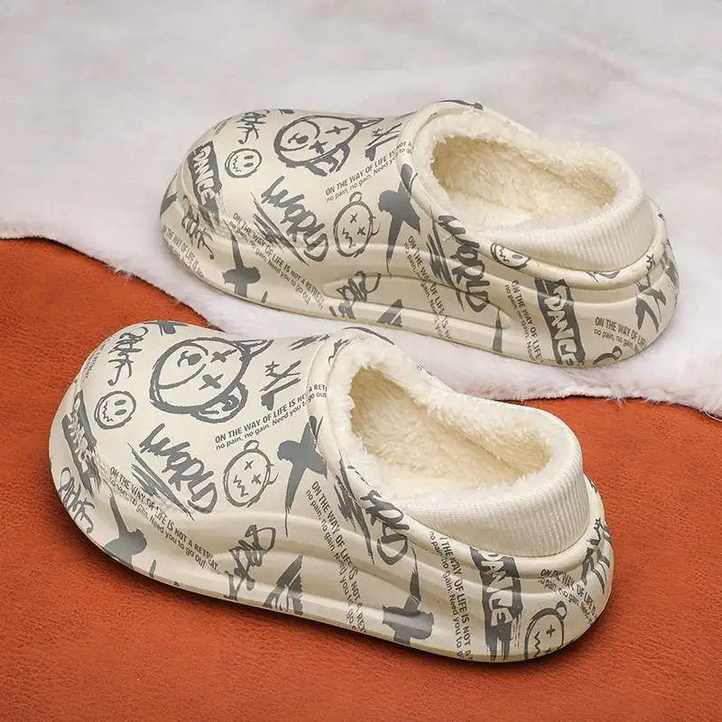 Cozy Platform Slip On Slippers
