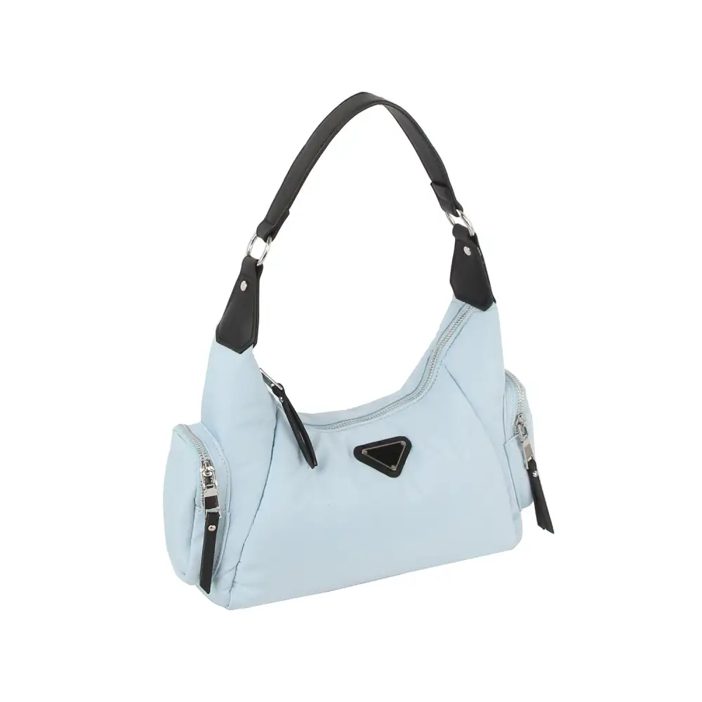 Nylon Hobo Shoulder Bag