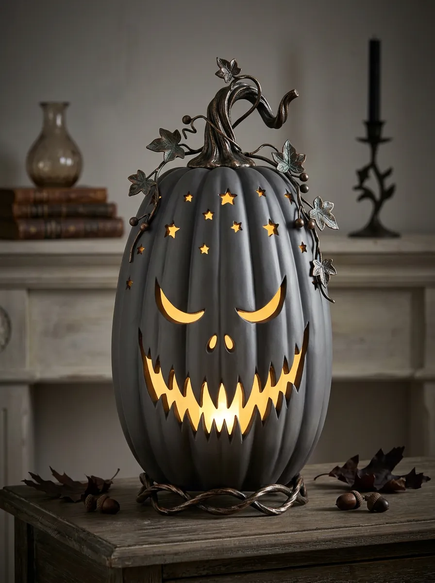 Halloween Starry Pumpkin LED Ornament