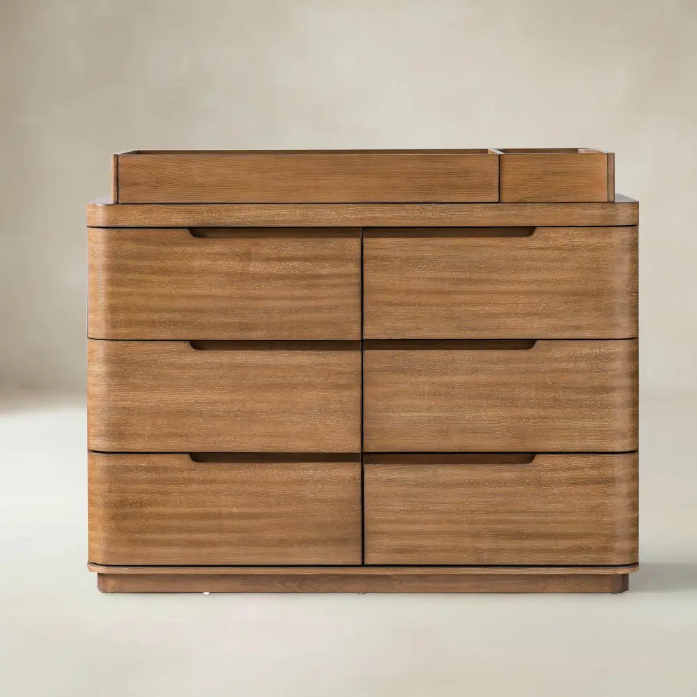 Wide Nursery Storage Dresser