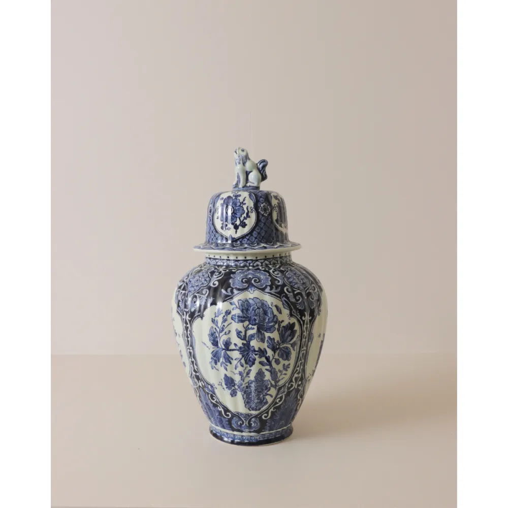 Floral Baluster Vase