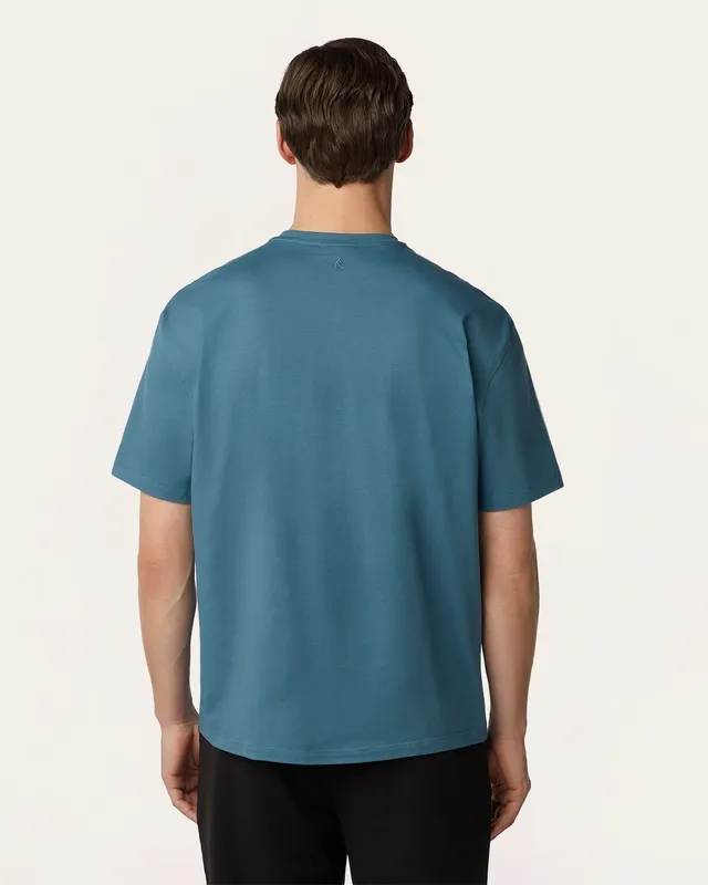 Heavyweight Relaxed Fit T-Shirt Teal Blue