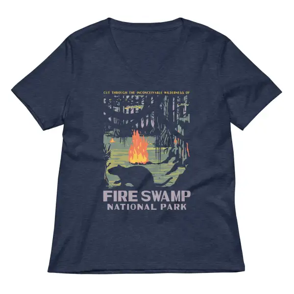 Outdoor Adventure V Neck Tee