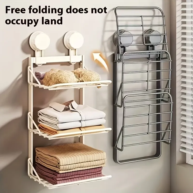 Foldable Suction Cup Shelf