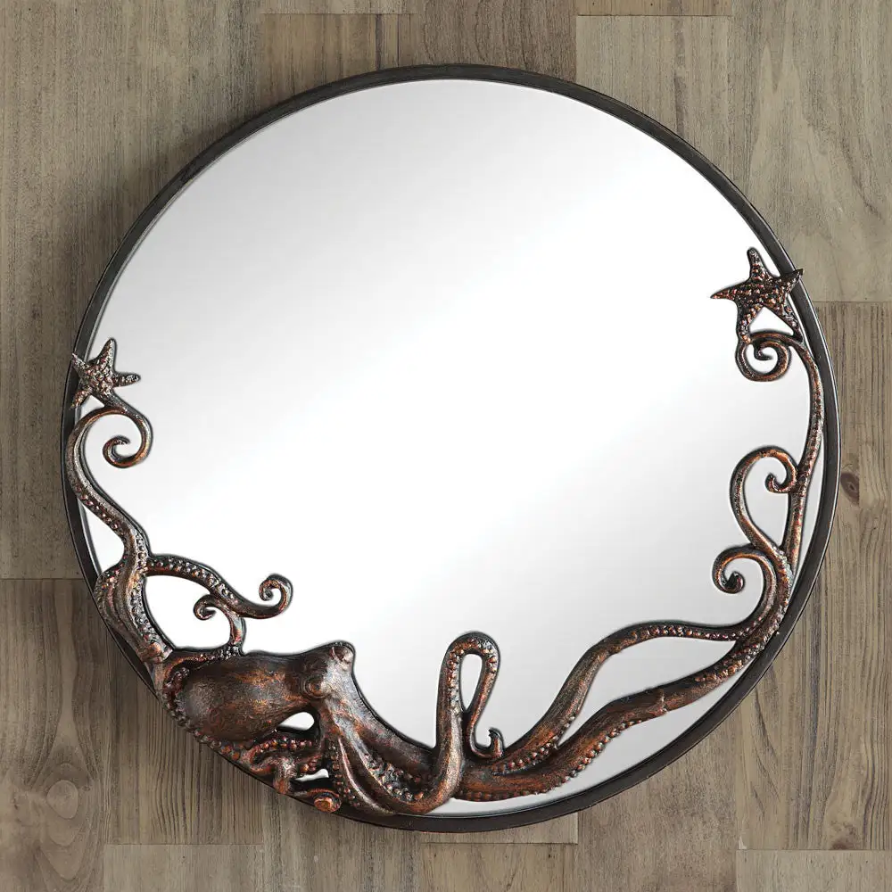 Sprawling Octopus Starfish Wall Mirror