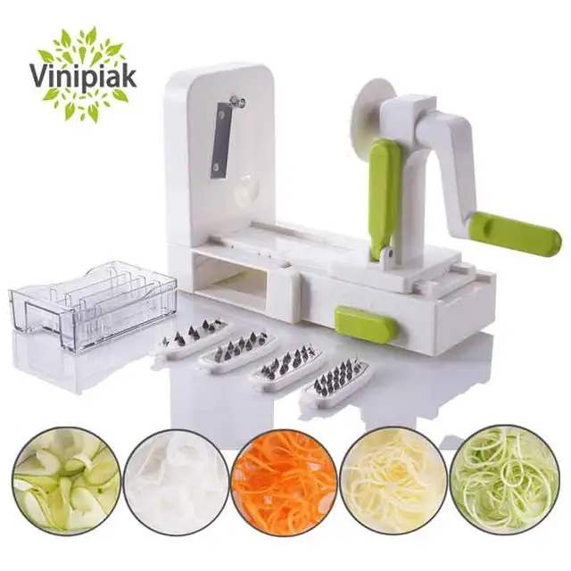 Smooth Vegetable Spiral Slicer Tool