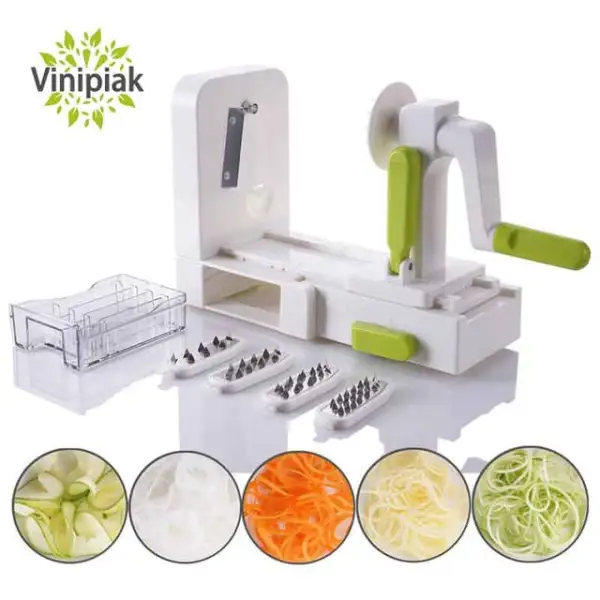 Smooth Vegetable Spiral Slicer Tool