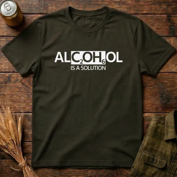 It'S A Solution Graphic Cotton T-Shirt