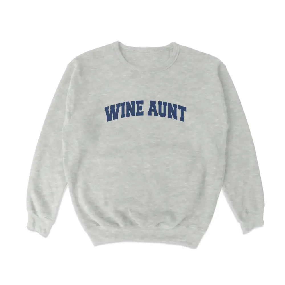 Wine Aunt Graphic Crewneck