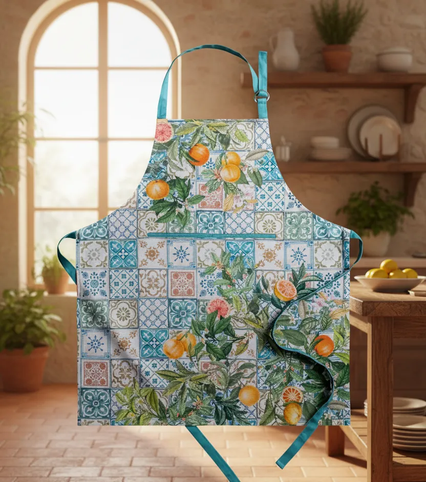 Agrume Cotton Kitchen Apron