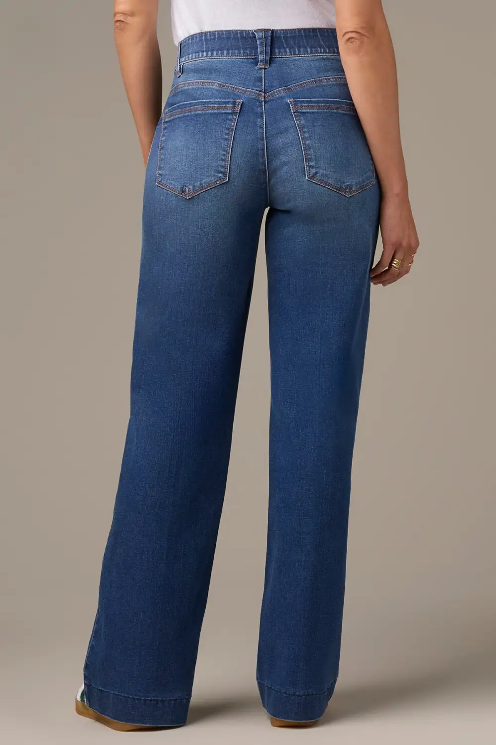High Rise Wide Leg Jeans