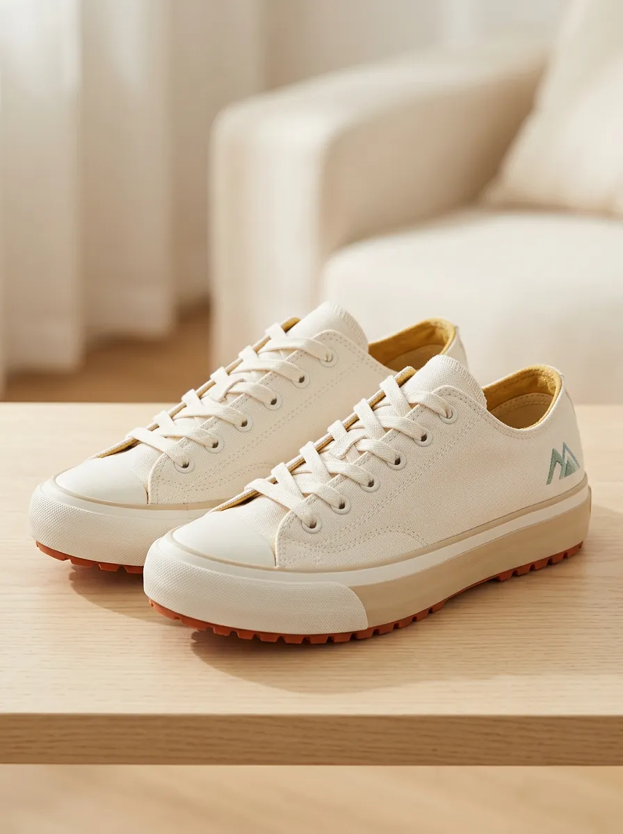 Refined Essential Women's Low-Top Canvas Shoes